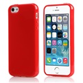 TPU Back Case voor Apple iPhone 6 /6S - Back cover - TPU - Gelly - Rood