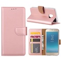 Hoesje voor Samsung Galaxy J2 Pro (2018) J250 / Samsung Galaxy Grand Prime Pro - Book Case - geschikt voor 3 pasjes - Rose Goud