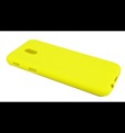 Matte Hoesje voor Samsung Galaxy J5 2017 J530 - Back Cover - TPU - Geel