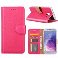 Hoesje voor Samsung Galaxy J4 (2018) J400 - Book Case - geschikt voor 3 pasjes - Pink