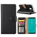 Hoesje voor Samsung Galaxy J7 2017 - Book Case - geschikt voor 3 pasjes - Zwart 