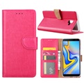 Hoesje voor Samsung Galaxy J6 PLUS 2018 - Book Case - Pink