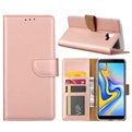 Hoesje voor Samsung Galaxy J6 PLUS 2018 - Book Case - Rose Goud