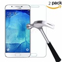 2 stuks Glasfolie voor Samsung Galaxy J7 2017 - Tempered Glass