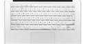 Siliconen Toetsenbord Cover voor MacBook 13/15/17/Air/Pro/Retina - Zilver - NL indeling