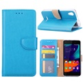 Book Case voor Wiko Lenny 4 - Turquoise