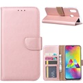 Hoesje Voor Samsung Galaxy M20 - Book Case - Rose Goud