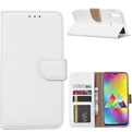 Xssive Hoesje voor Samsung Galaxy M20 - Book Case - Wit