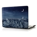 Macbook Cover voor Macbook Air 13.3 inch A1369/A1466 - Stad Nachtzicht