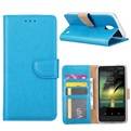 Hoesje voor Nokia 2 - Book Case - geschikt voor 3 pasjes - Turquoise