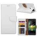 Hoesje voor Nokia 2 - Book Case - geschikt voor 3 pasjes - Wit