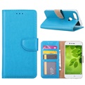 Hoesje voor Huawei Nova 2 Book Case - geschikt voor 3 pasjes - Turquoise