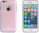 Nuoku Hoesje voor  Apple iPhone 6/6S - Back Cover - TPU - Licht Roze
