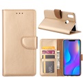 Hoesje voor Huawei P Smart PLUS - Book Case - Goud