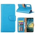 Hoesje voor Huawei P20 Pro - Book Case - geschikt voor 3 pasjes - Turquoise