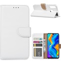 Hoesje Voor Huawei P30 Lite - Book Case - Wit