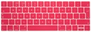 Siliconen Toetsenbord Cover voor New Macbook (met Touch Bar) 13/15 inch - Raspberry Pink