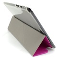 Tablethoes voor Apple iPad Air - multi vouwbaar stand - pink