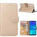 Hoesje voor Huawei P Smart Plus 2019 - Book Case - Goud