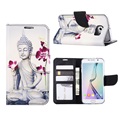 Hoesje Voor Samsung Galaxy S7 G930 - Book Case Boeddha