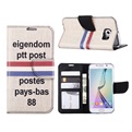 Hoesje Voor Samsung Galaxy S6 - Book Case G920 - PTT Post