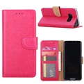 Hoesje voor Samsung Galaxy S8 - Book Case -  geschikt voor 3 pasjes - Pink