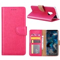 Hoesje voor Samsung Galaxy S9 - Book Case - geschikt voor 3 pasjes - Pink