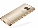 Transparant Hoesje voor Samsung Galaxy S7 Edge - TPU - Gouden Rand