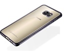 Transparant Hoesje voor Samsung Galaxy S7 Edge - TPU - Grijze Rand
