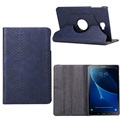 Tablet hoes voor Samsung Galaxy Tab A 7 inch T280 - Schubben Print - Donker Blauw