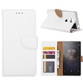 Hoesje voor Sony Xperia L2 - Book Case - geschikt voor 3 pasjes - Wit