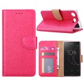 Hoesje voor Sony Xperia XZ1 Compact Book Case - geschikt voor 3 pasjes - Pink