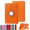 Tablethoes voor Samsung Galaxy Tab E 9,6 inch T560 - 360° draaibaar - Oranje