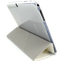 Tablethoes voor Apple iPad Mini 2/3 - multi vouwbaar stand - wit