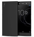 TPU Hoesje voor Sony Xperia XA1 Plus - Back Cover - Zwart