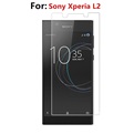 2 stuks - Glasfolie voor Sony Xperia L2 - Tempered Glass