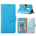 Hoesje voor Sony Xperia XZ2 Premium - Book Case - geschikt voor 3 pasjes - Turquoise