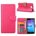 Hoesje voor Huawei Y6 2017 - Book Case - geschikt voor 3 pasjes - Pink