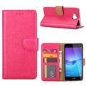 Hoesje voor Huawei Y6 2017 - Book Case - geschikt voor 3 pasjes - Pink