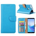 Hoesje voor Huawei Y7 Prime 2018 - Book Case - geschikt voor 3 pasjes - Turquoise