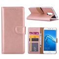 Hoesje voor Huawei Y7 Prime Book Case - geschikt voor 3 pasjes - Rose Goud