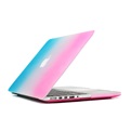 Macbook Case voor Macbook Pro Retina 13,3 inch 2014/2015 - Regenboog Blauw Pink