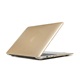  MacBook Retina 15.4 inch - Laptoptas - Metallic Hard Cover - Goud