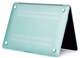 Macbook Case Laptop Cover voor New MacBook Air 2018 13 inch (A1932) - Matte Groen
