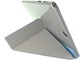 Tablethoes voor Apple iPad Mini 2/3 - multi vouwbaar stand - licht blauw