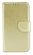 Universele Hoesje - Book Case - tot 4 inch display - geschikt voor pasjes - Goud