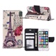 Boek hoesje - Book Case iPhone 6/6s Eiffeltoren Big Ben