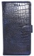 Hoesje voor Samsung Galaxy A3 2017 A320 - Book Case - Croco Print - Donker Blauw