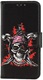 Hoesje voor Apple iPhone 6/6S - Book Case - Doodshoofd Piraat