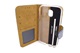 Glitter Hoesje voor Samsung Galaxy J5 2017 J520 - Book Case - geschikt voor 3 pasjes - Grijs